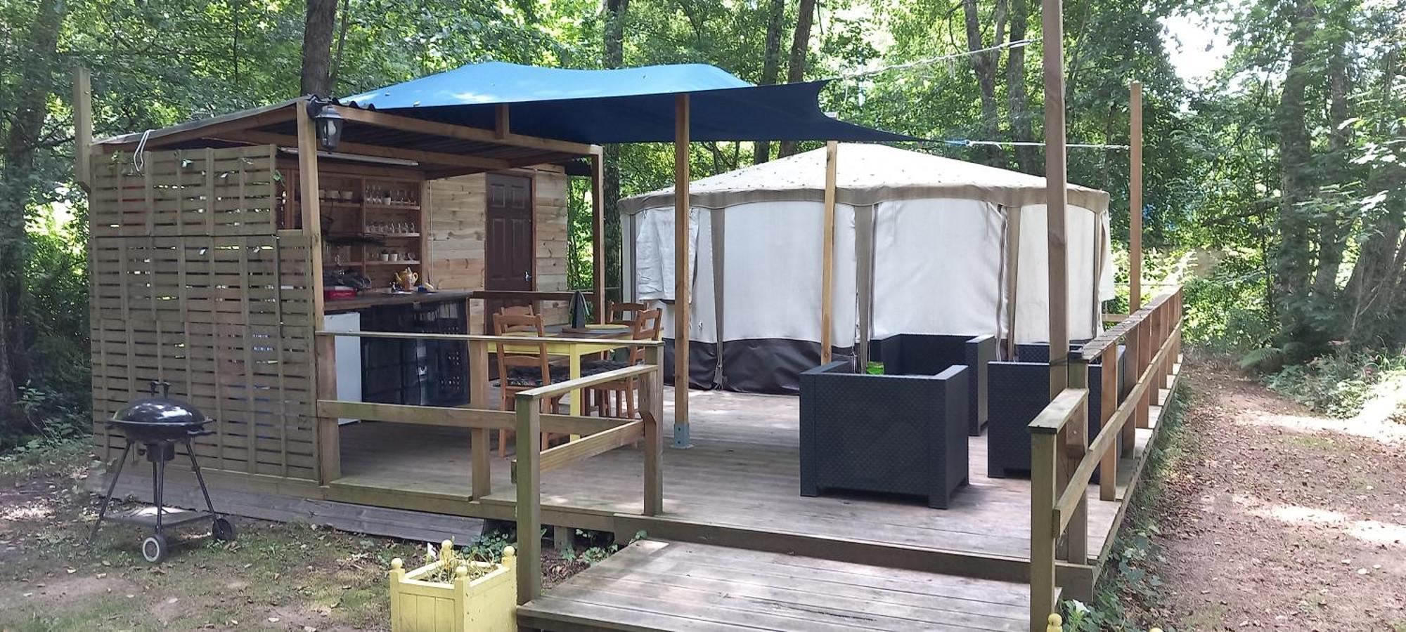 Luxury Glamping @Moulin Des Forges Hotel Moutier-Malcard Екстериор снимка